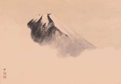 横山大観「不二霊峰」