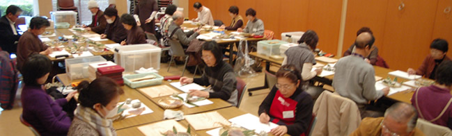 イベントを楽しむ利用者
