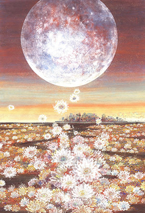 《月の涙》2011年 個人蔵