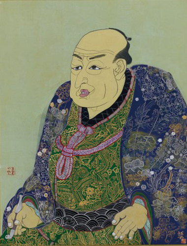 片岡球子「喜多川歌麿」画像