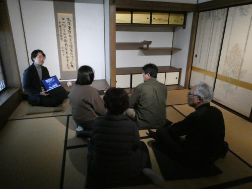 岡倉天心記念室　障壁画ツアー