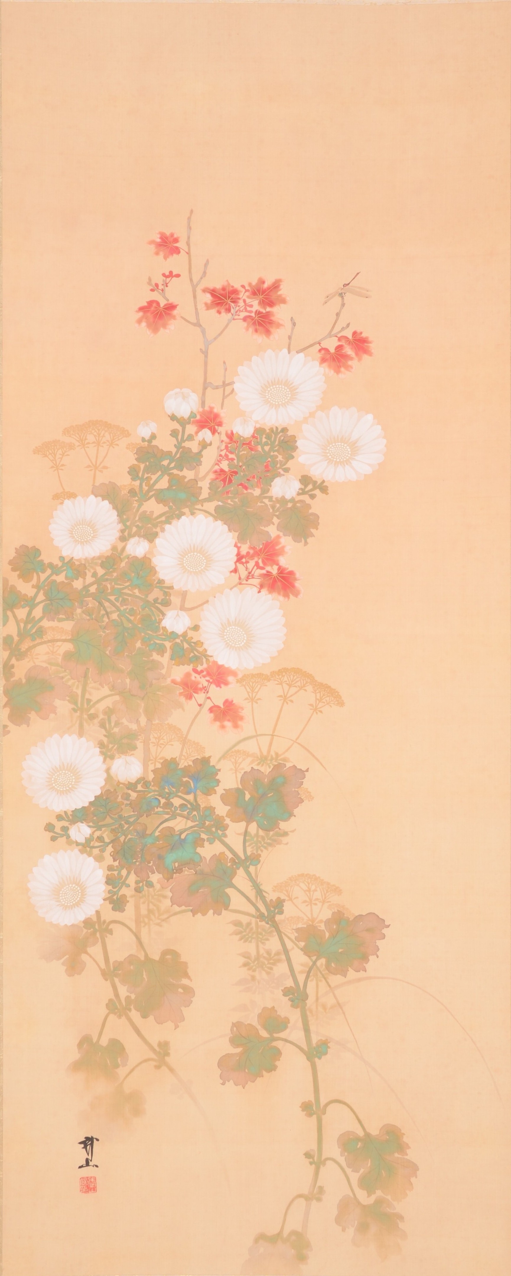 木村武山「白菊」2 - コピー.JPG