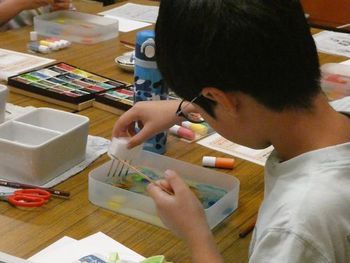 丁寧に作業しよう