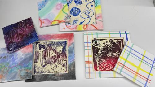 ワークショップ　「版画を楽しもう」