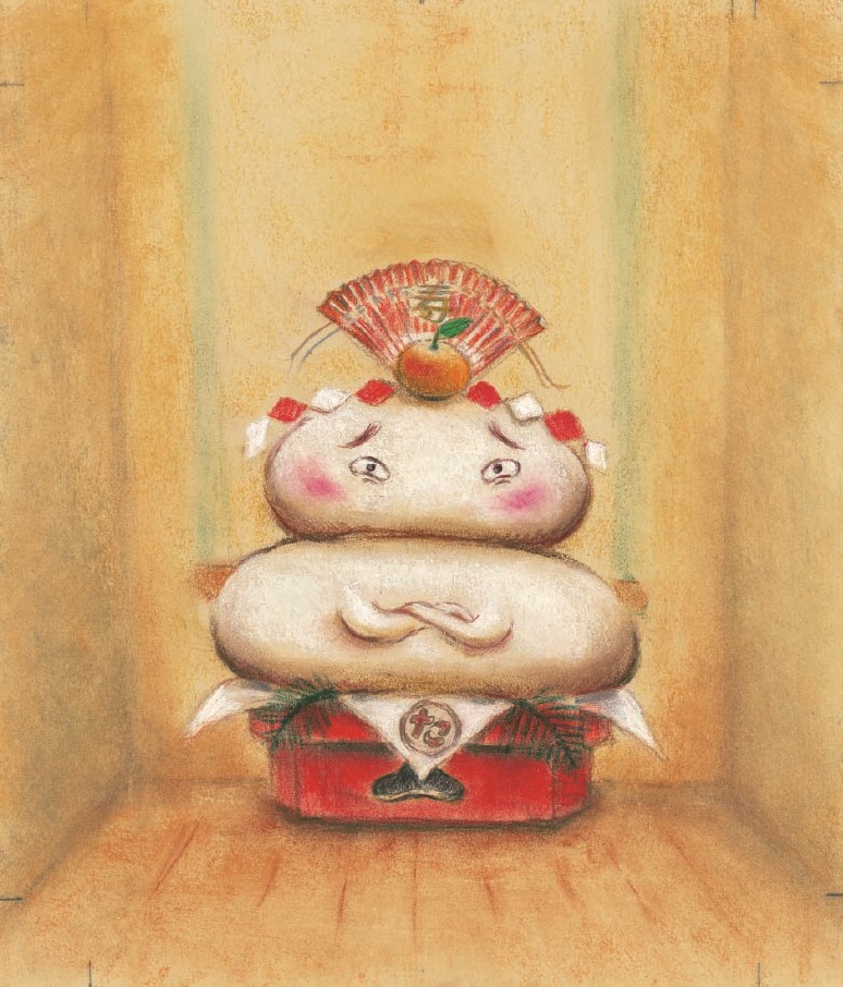「おもちのきもち」(表紙原画)