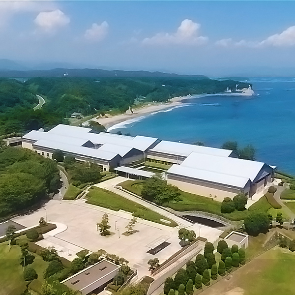 天心記念五浦美術館俯瞰