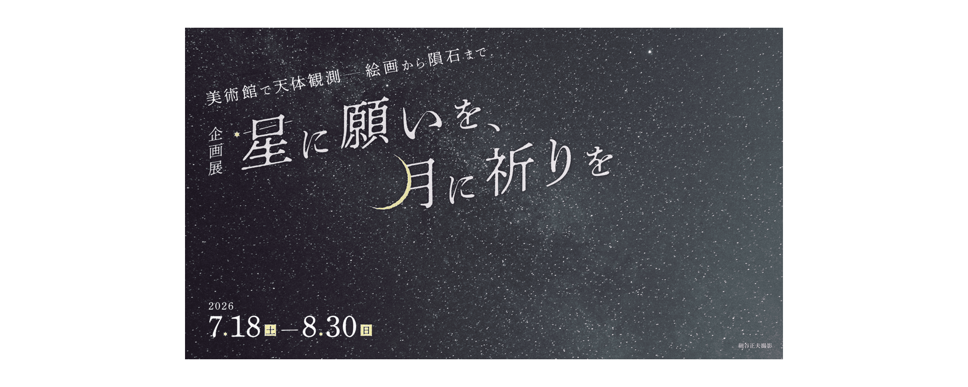 星に願いを、月に祈りを